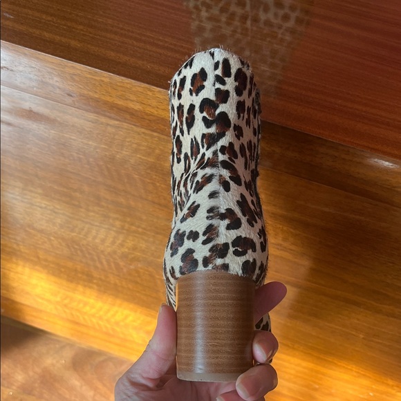 Worn once Able Leopard Print leather Ankle Boots - Picture 4 of 15